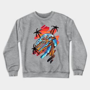 Chrome Dino Crewneck Sweatshirt